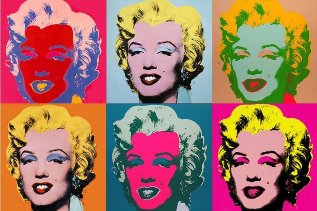 One of Andy Warhol's artworks